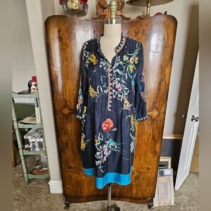 Johnny Was Multicolor Embroidered Label